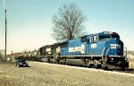 EB Conrail freight at Manville